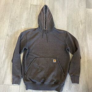 Carhartt Charcoal Carhartt Men's Loose Fit Midweight Sweatshirt’ hoodie, Sz M